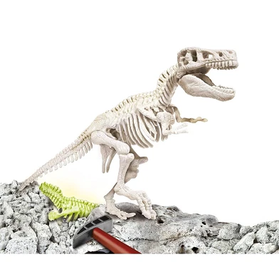 Wissenschafts- und Spiel-Archeo-Spiel – T-Rex Fluo
