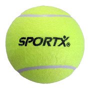 Balle de tennis SportX Jumbo L jaune, 13 cm