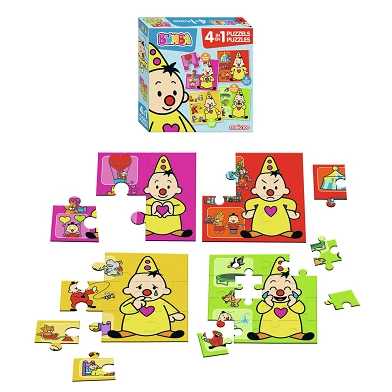 Bumba Puzzel, 4in1