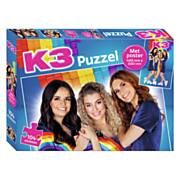 K3 Puzzle mit Poster, 104 Teile