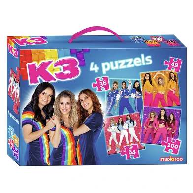 Ailes de puzzle K3 4 en 1