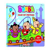 Livre cartonné Bumba avec rabats pour parc d'attractions