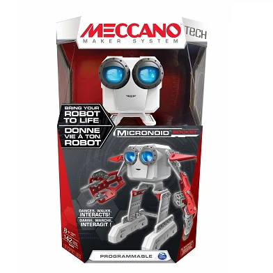 Meccano Micronoid Rood