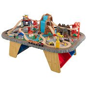 KidKraft Houten Speeltafel met Treinset Waterval