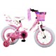 Volare Rose Fiets - 14 inch - Roze Wit