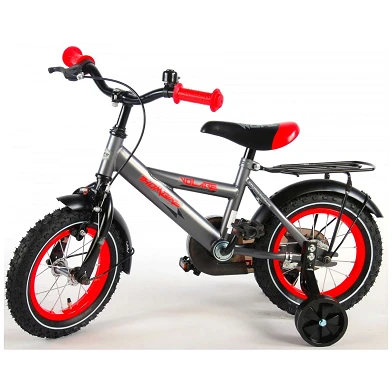 Volare Thombike Fiets - 12 inch - Grijs/Rood
