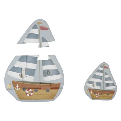 Little Dutch Vormenpuzzels Sailors Bay 6in1 FSC