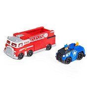 PAW Patrol - Véritable véhicule d'équipe de camion de pompiers en métal