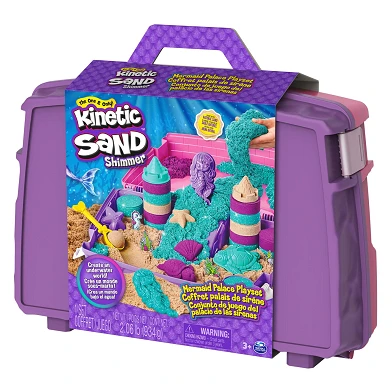 Kinetic Sand - Ensemble de jeu de sirènes avec étui de rangement