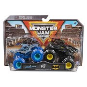 Monster Jam Batman vs. Megalodon Monstertruck 1:64, 2tlg.
