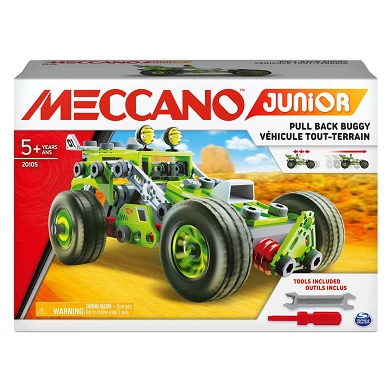 Meccano Junior - Kit de construction STEM pour buggy à Pull back