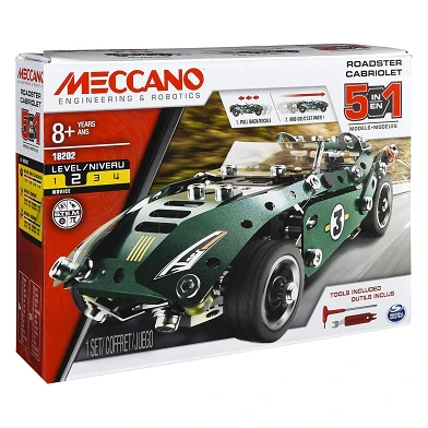 Meccano – Pull back , 5in1 STEM-Kit