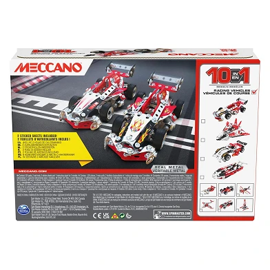 Meccano - Racevoertuigen, 10in1 S.T.E.M. Bouwpakket