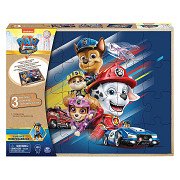Pat' Patrouille - Holzpuzzle, 3tlg.