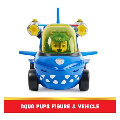 Pat' Patrouille Aqua Pups Chase Deluxe Fahrzeug