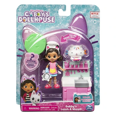 Gabby's Dollhouse – Küchenspielset mit Gabbey und Cakey