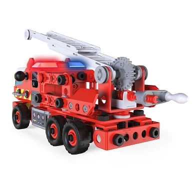 Meccano Junior – Feuerwehrauto STEAM Konstruktionsspielzeug