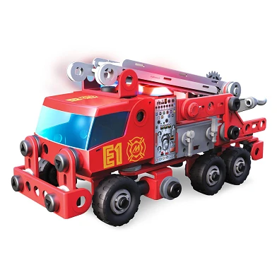 Meccano Junior - Camion de pompier STEAM Jouets de construction