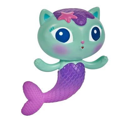 SwimWays Gabby's Dollhouse Meerjungfrau-Katze schwimmende Spielfigur
