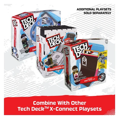 Tech Deck – X-Connect Park Creator – Verwandelndes Park-Spielset