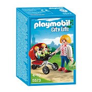 Playmobil City Life  Tweeling Kinderwagen - 5573