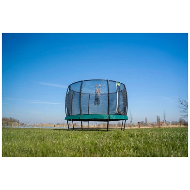 EXIT Lotus Premium trampoline ø427cm - groen