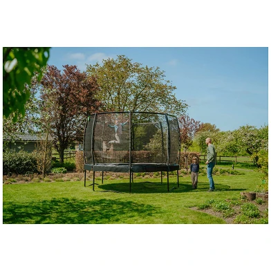 EXIT Allure Premium trampoline ø366cm - zwart