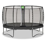 EXIT Allure Premium trampoline ø427cm - zwart
