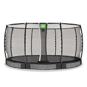 EXIT Allure Premium inground trampoline ø427cm - zwart