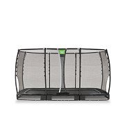 EXIT Allure Premium inground trampoline 214x366cm - zwart