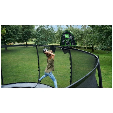 EXIT trampoline basket (ø25-38mm) - groen/zwart