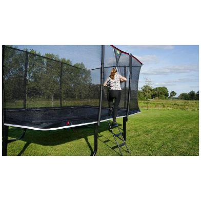 EXIT PeakPro trampoline 244x427cm - zwart