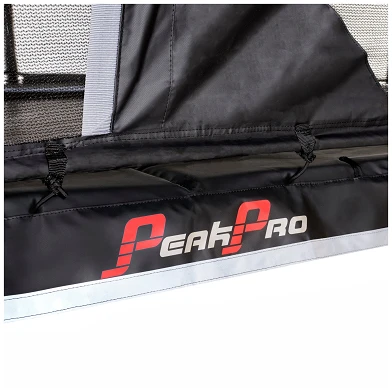 EXIT PeakPro trampoline 275x458cm - zwart