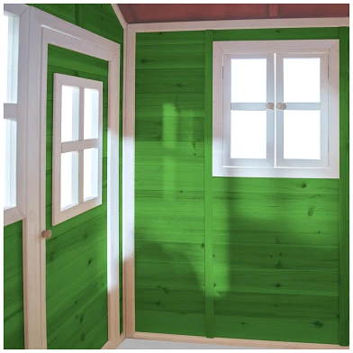 EXIT Loft 100 houten speelhuis - groen