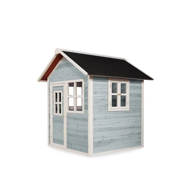 EXIT Loft 100 houten speelhuis - blauw