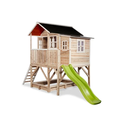 EXIT Loft 550 houten speelhuis - naturel