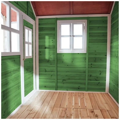 EXIT Loft 550 houten speelhuis - groen