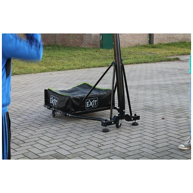EXIT Galaxy Verplaatsbaar Basketbalbord op wielen met Dunkring