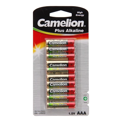 Piles alcalines Camelion Plus AAA/LR03, 10 pcs.