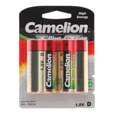 Camelion Plus pile alcaline D/LR20, 2 pièces
