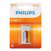 Philips Longlife Batterie Zink 9V/6F22
