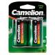 Camelion Green Zinc Batterij C/R14, 2st.