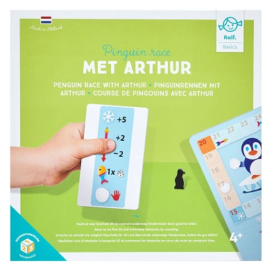 Rolf Basics - Course de pingouins avec Arthur Counting Math Game