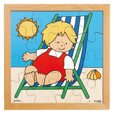 Rolf - Holzpuzzle Sommer, 16 Teile.