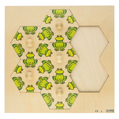 Rolf - Carousel Jigsaw Puzzle Grenouille, 7e.