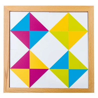 Rolf - Triangle de loto de formes géométriques