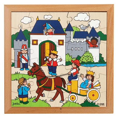 Rolf - Puzzle en bois Chevaliers, 30pcs.