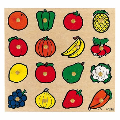 Rolf Stud Puzzle Fruits des Bois, 16 pcs.
