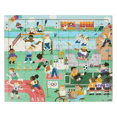 Rolf - Puzzle en bois Jeux d'été, 72 pcs.