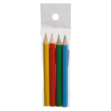 Crayons de couleur, 4 pièces.